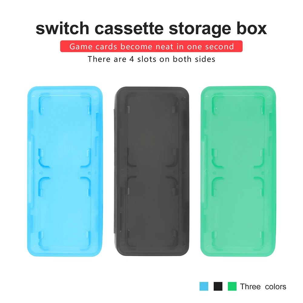 닌텐도 스위치 라이트용 게임 카트리지 케이스 홀더, OLED 보관 보호 상자, 4 in 1, 10PCs/로트