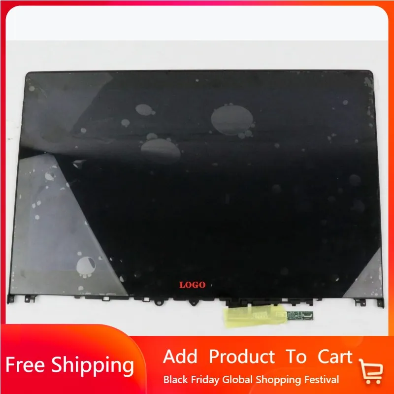 

New Original 15.6" Laptop Screen For Lenovo Edge 2 ‑ 1580 80QF LCD LED Touch Screen +Bezel Assembly Frame