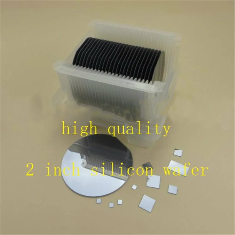 2 inch silicon wafer / Double-sided polishing /Single-sided polishing/ Intrinsic wafer / Prime grade / IC semiconductor grade