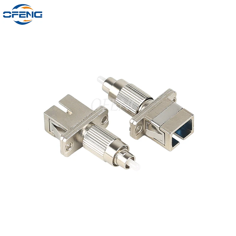 SC-FC FC macho SC hembra conector rápido de fibra FTTH adaptador de transferencia de fibra óptica monomodo acoplador de medidor de potencia personalizado