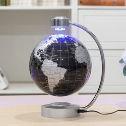 Magnetic Levitation Floating Globe Anti Gravity World Map Suspending Globe with Light Home Office Decoration Ornaments Gifts