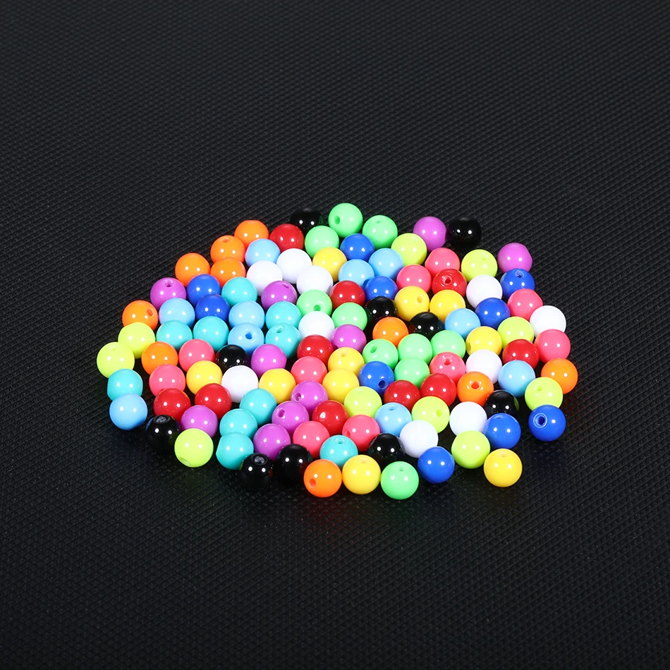 120 unids/set bolas de perforación cuentas de repuesto acrílicas 3mm 5mm 6mm Piercing para lengua barra para pezón ceja Piercing bola joyería del