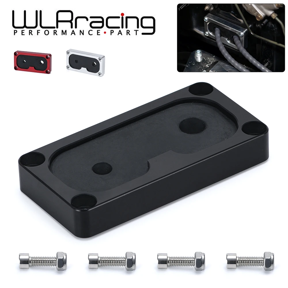 

WLR RACING- Billet Firewall Shifter Cable Grommet Mount Kit For Honda Civic Integra K20 K20a2 K20z Poly WLR-SBP02