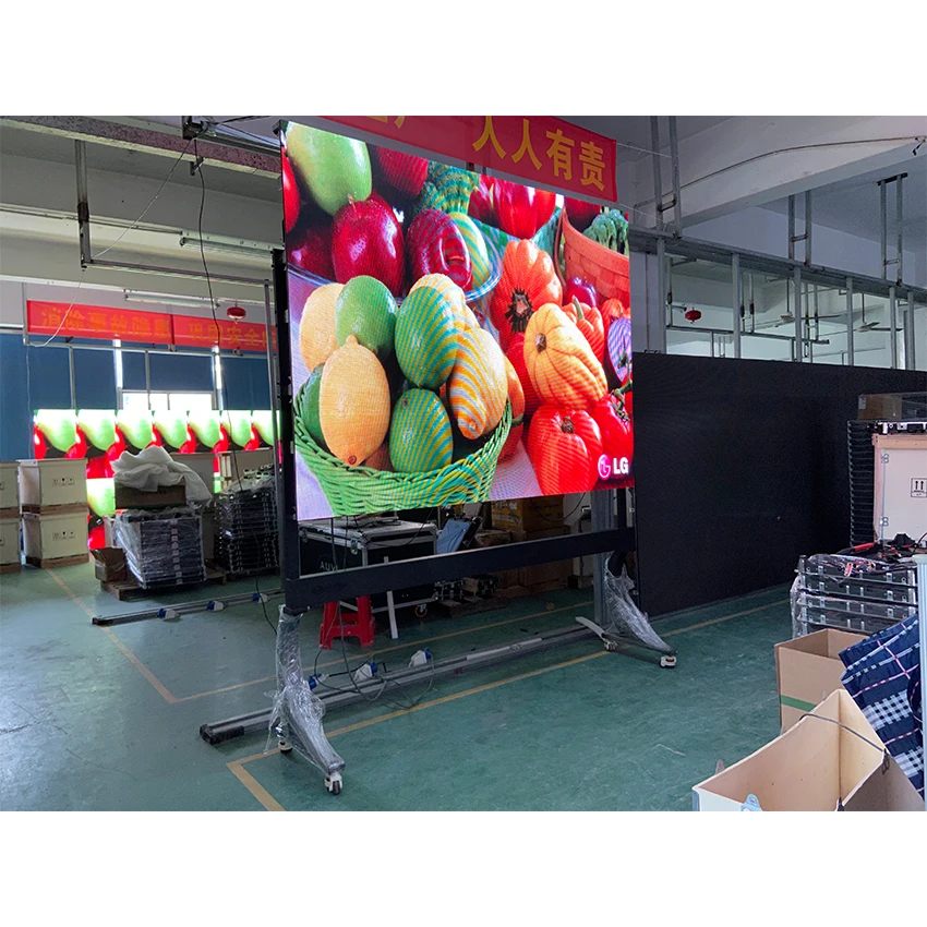 LED Matrix Sign 576x576mm Indoor P3mm Full Color Screen Ali Express Die Casting Aluminum Display Panel For Rental