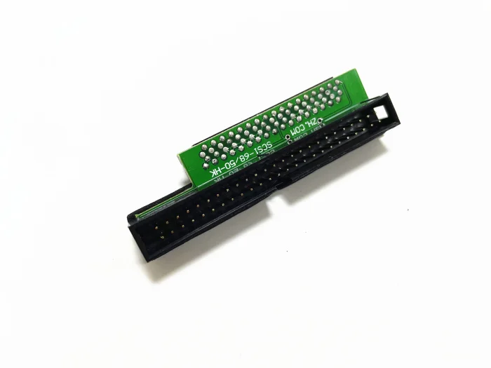 High Quality SCSI 68p to IDE 50p Hard drive adapter SCSI 68pin Male to 50pin Male HDD conveter adapter