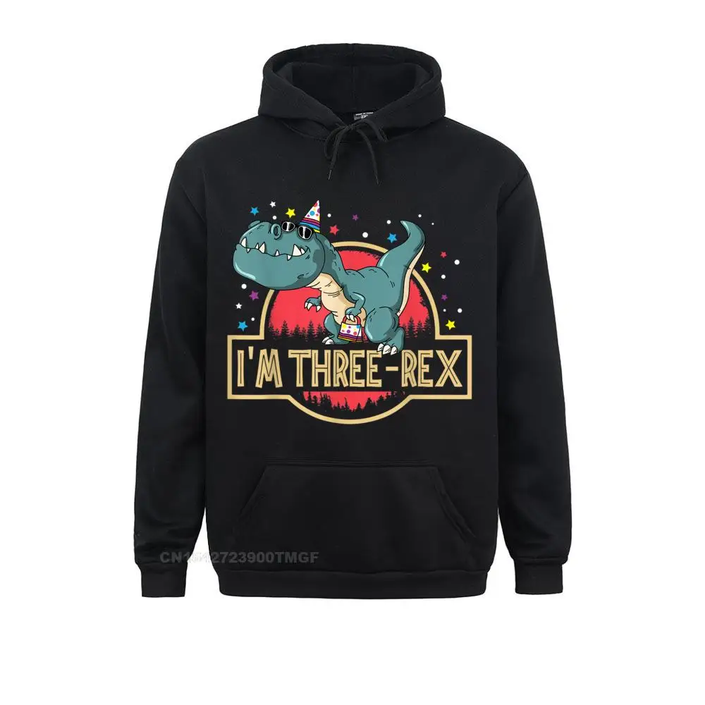 Crazy Drie Rex T-Rex Verjaardag Hoodie 3 Jaar Oude Jongen Meisje Man Liefhebbers Dag Hoodies Lange Mouwen Camisas trui Voor Mannen Groothandel