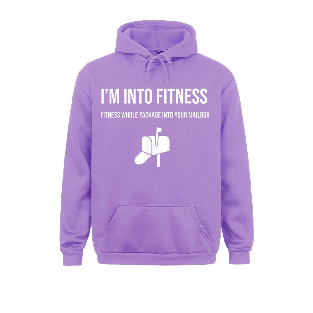 I'm Into Fitness Whole Package Postal Funny Postal Worker Sweatshirts For Men Unique Winter Hoodies Long Sleeve Brand New Hoods