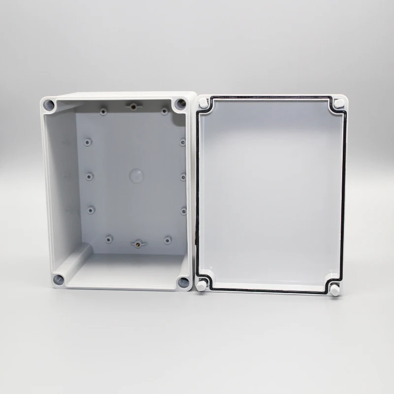 Large Waterproof Plastic Box 200*150*100mm Transparent Cover Electronic Junction Enclosures 200*200*130mm IP67 Project Cases