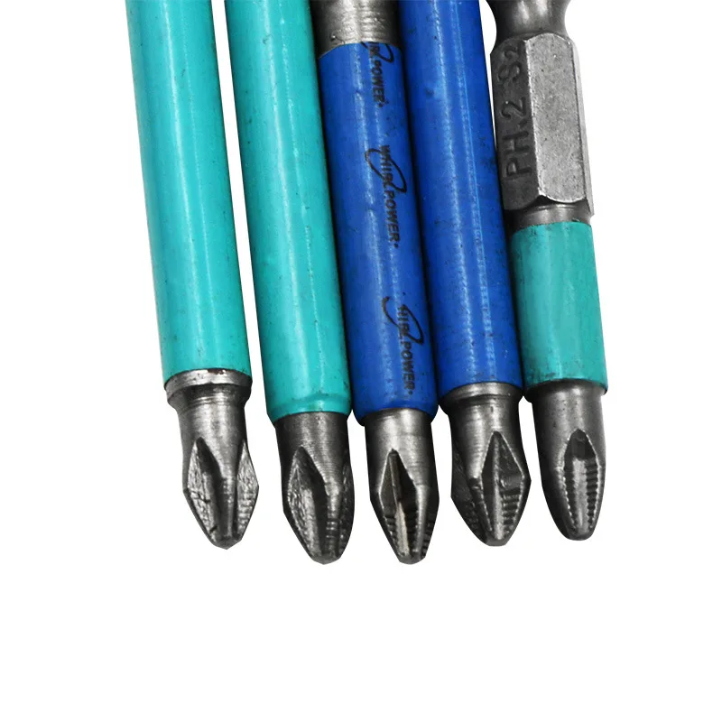 1PCS S2แม่เหล็ก Anti-Skid 1/4 Hex Shank สกรูหัวแฉกชุดชุดหัวฉีด PH2 * 25มม./50มม./90มม./100มม./125มม.อุปกรณ์ทำมือชุด