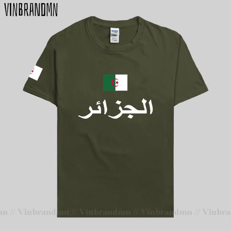 Republic of Algeria Algerian Islam DZA mens t shirt fashion 2021 jersey nation team cotton t-shirt sporting clothing tees Dzayer