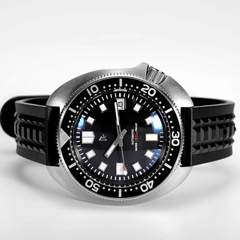 Retangula Rdunae  R2X Fat Abalone Classic Retro Outdoor Diving Mechanical Men\'s Watch 41mm NH35 C3 Lume 15Bar Waterproof