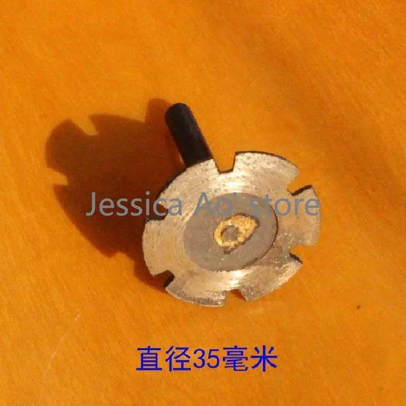 6pcs 20-40mm diamante sinterizzato circolare lame a forma di fiore disco da taglio a secco agata pietra granito lama da taglio utensile elettrico