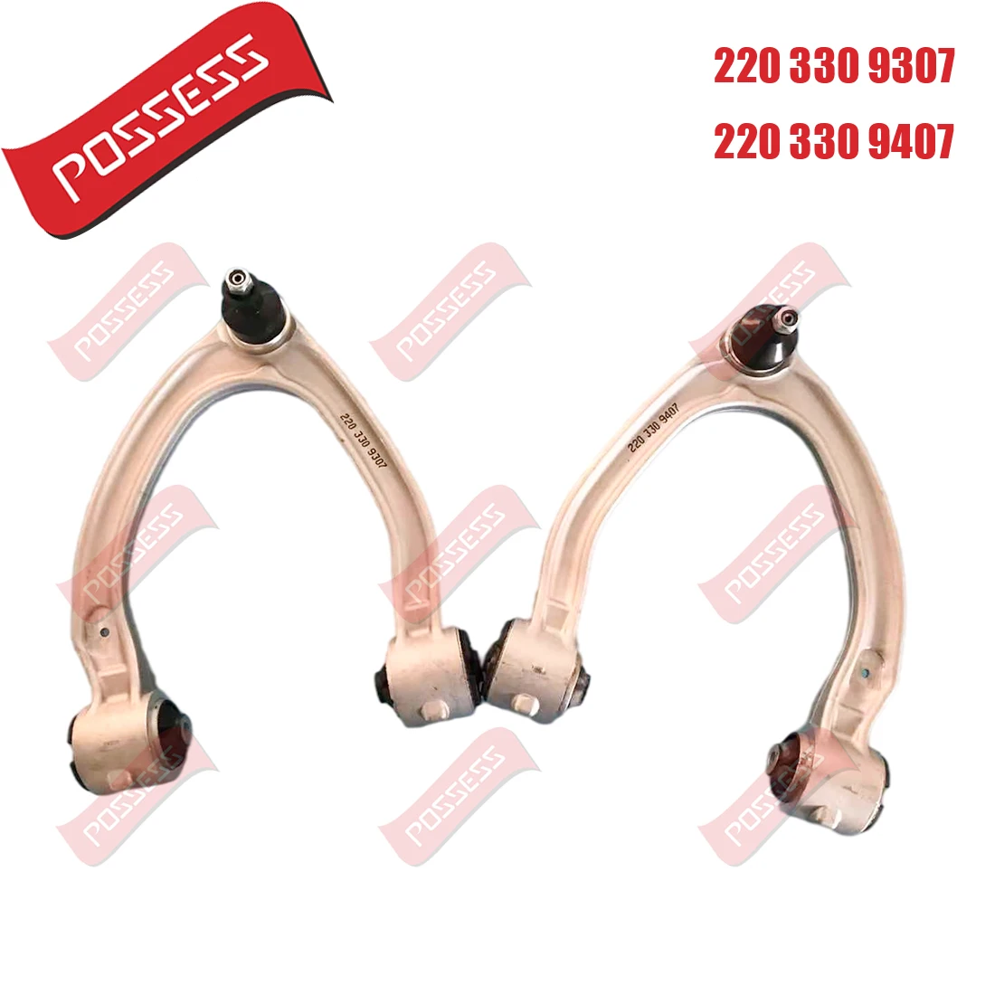 

A Pair of Front Upper Suspension U-Type Control Arm Mercedes Benz S-Class W220 S430 S500 S600 CL500 CL600 S55