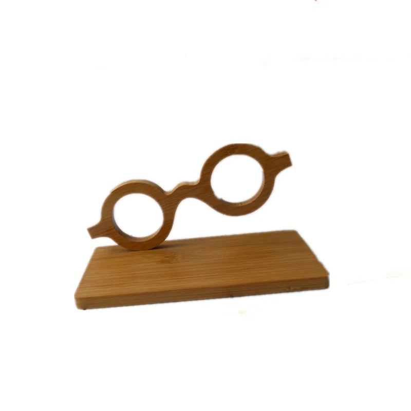 High-end Solid Wood Glasses Display Stand Bracket Sunglasses Glasses Mold Decoration Display Props Showcase Shelf Glasses