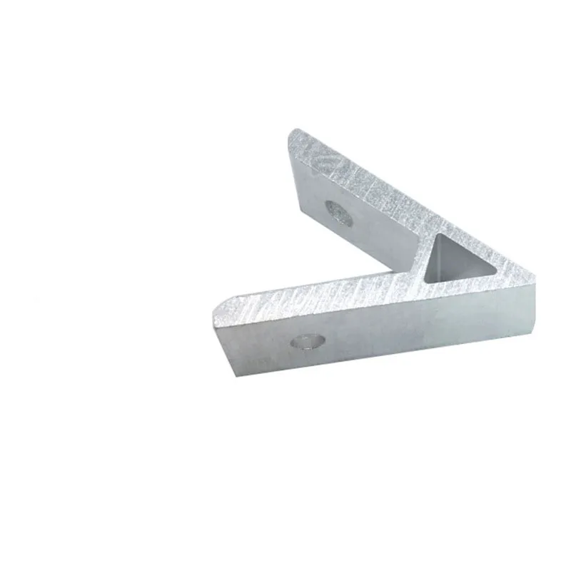 1pcs 45 Degree Corner Code Profile Bracket Industrial High Intensity Corner for 2020 2040 3030 4040 4545 5050 Aluminum Profile