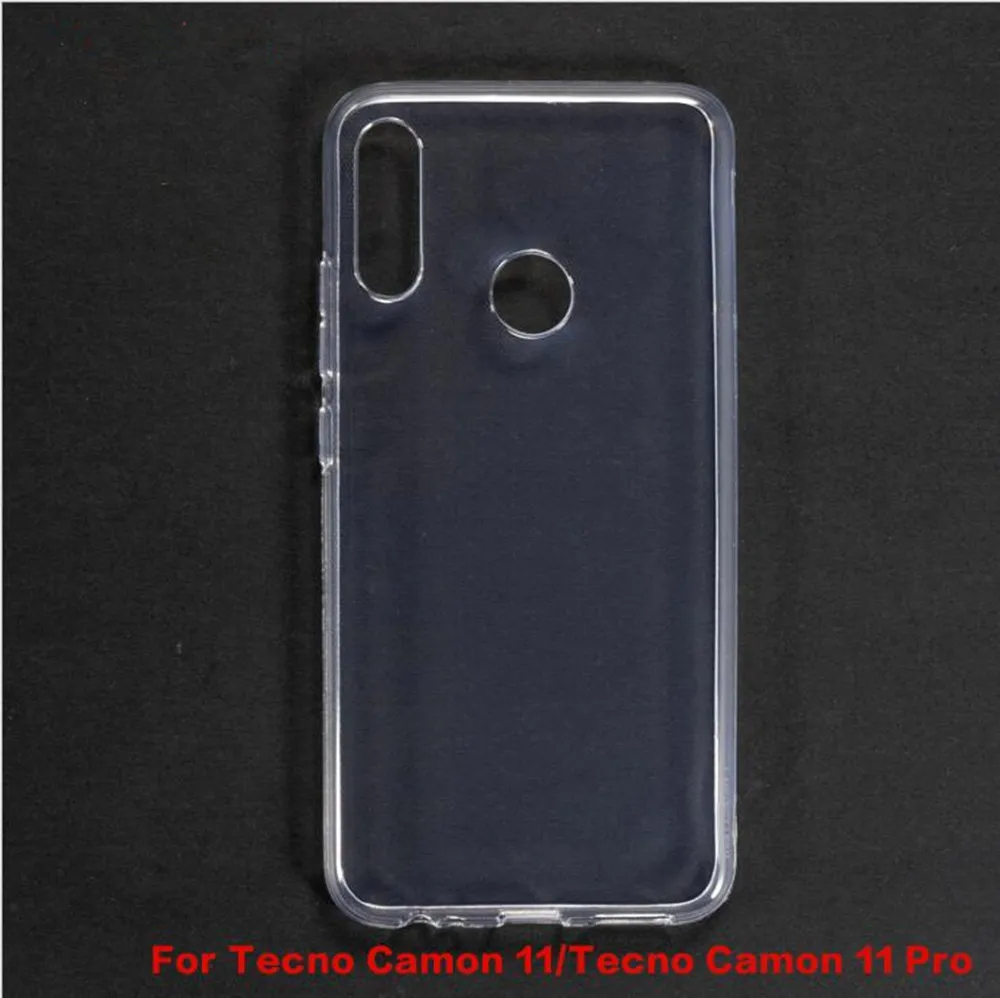 Für Tecno Camon 11 Silicon Abdeckung Weiche TPU Matte Schwarz Phone Protector Shell Für Tecno Camon 11 Pro Capa Coque zurück Abdeckung Fall