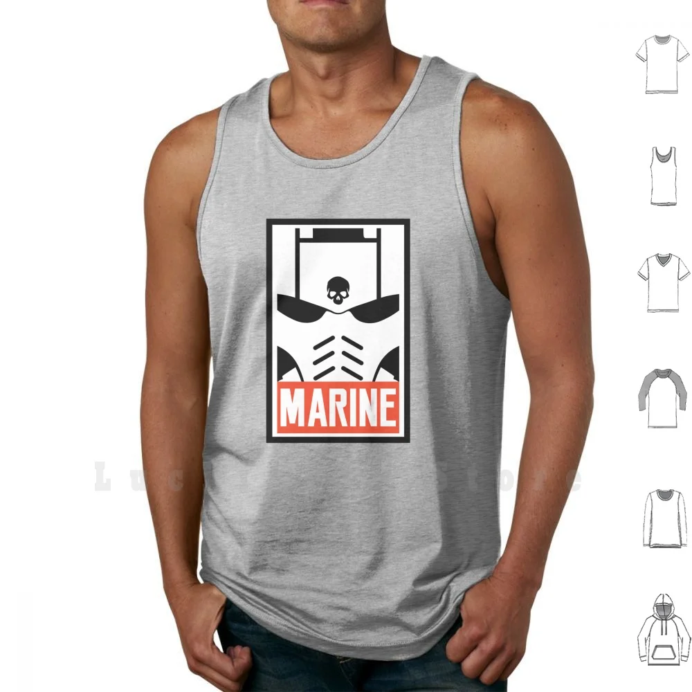 Marine Tank Tops Vest 100% Cotton 40000 40000 Primaris Emblem Legion Chapter Marines Adeptus Astartes Adeptus Astartes Emperor