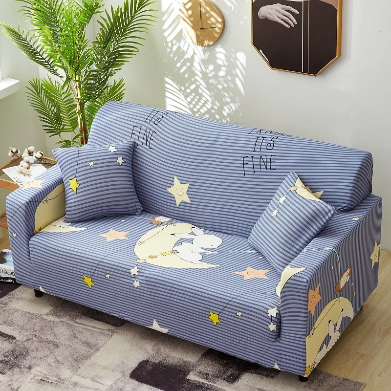 

Pattern Sofa Cover Stretch Elastic Sofa covers for Living Room Furniture Cover Couch Cover Fully-wrapped Anti-dust