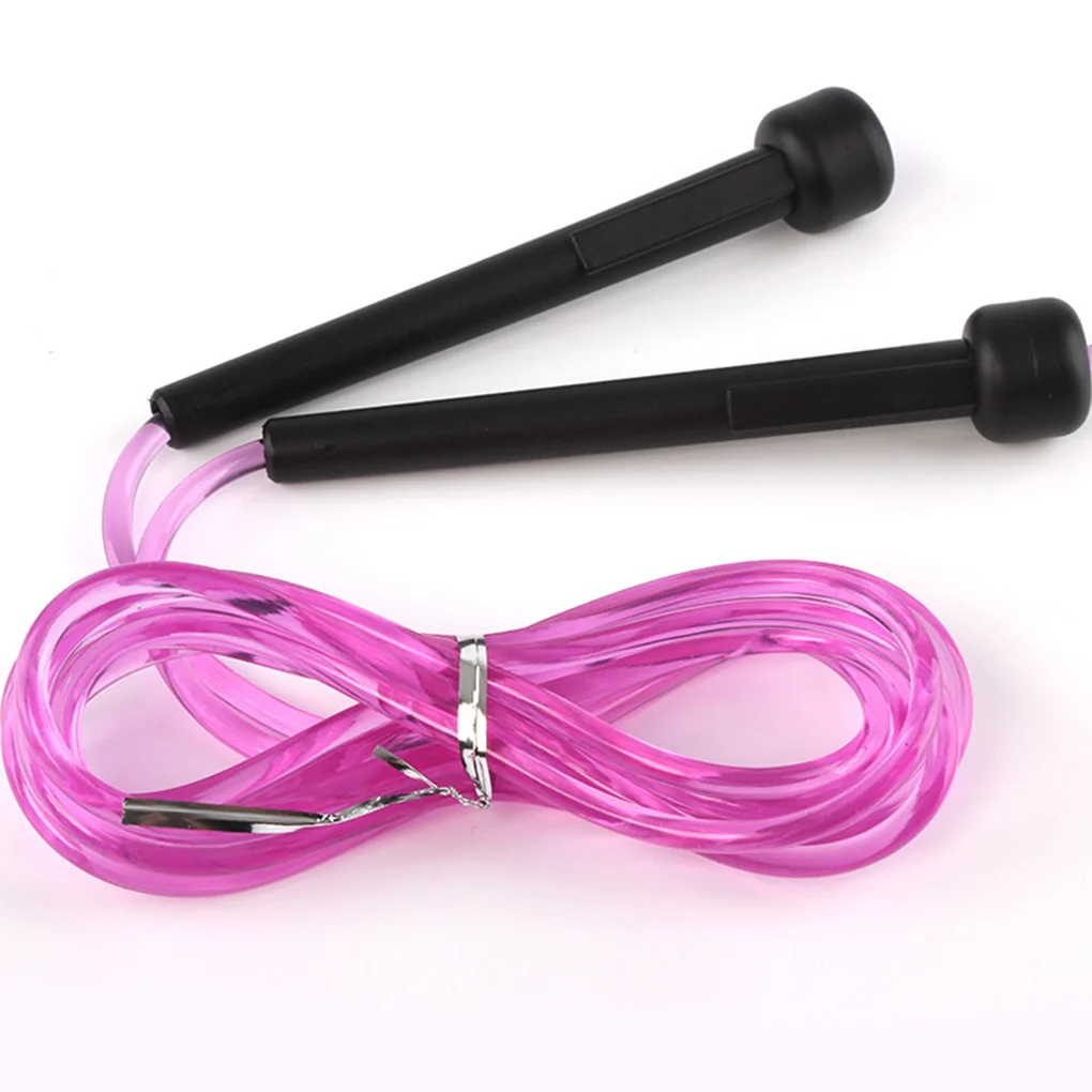 Training Speed Skipping Cord Women Men Indoor Outdoor Fitness Sports Warm Up PVC Jumping Rope  Red