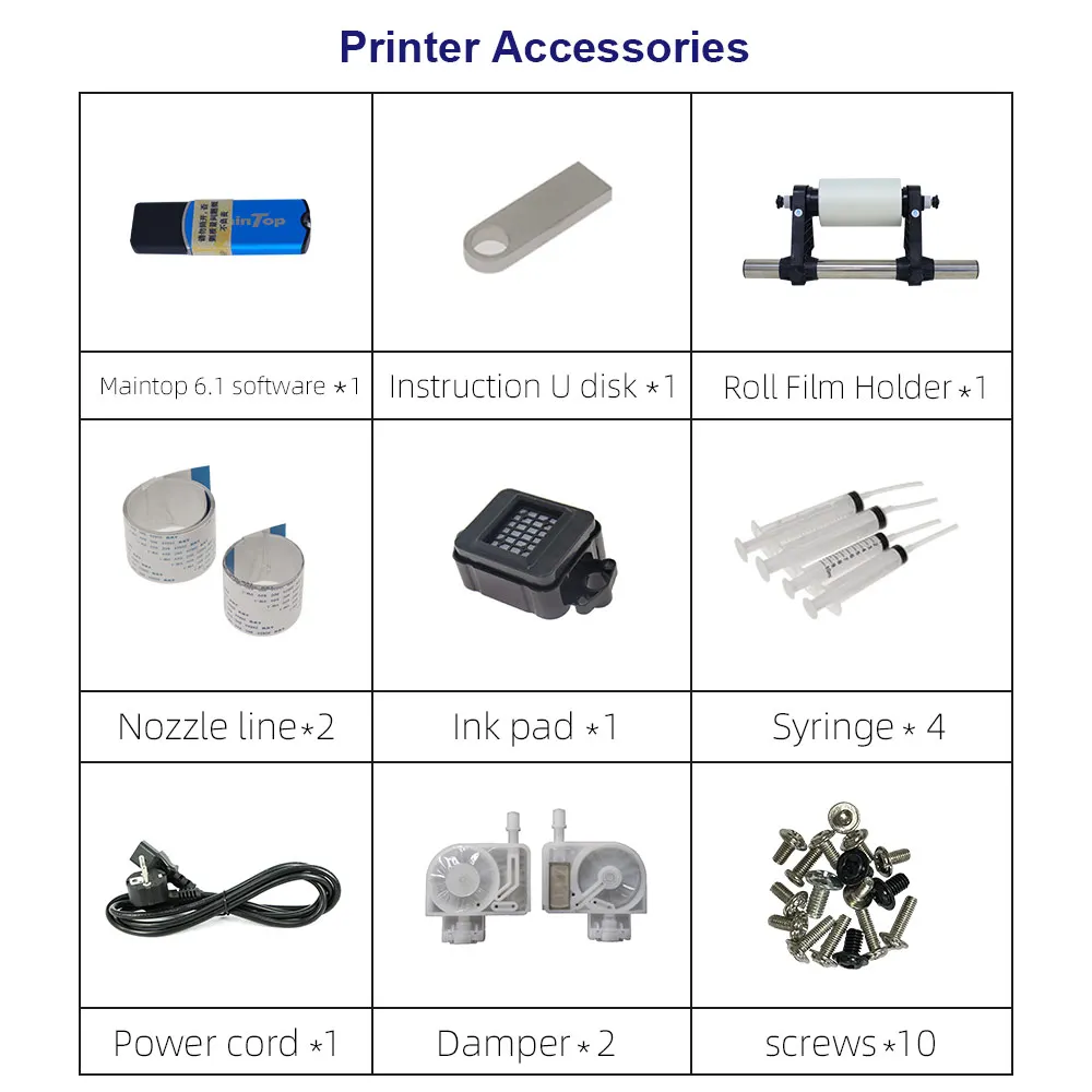 60CM DTF Printer Epson XP600 I3200 Print Head with Powder Shaking Machine A1 DTF Printer Roll Machine Heat Transfer Film Direct