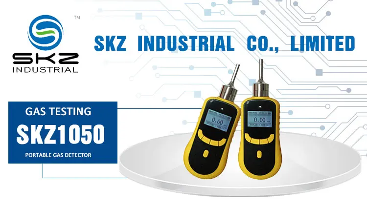Tragbarer 4-in-1-Gasdetektor SKZ1050C CO/H2S/O2/EX Leckmonitor, Luftqualitätsmonitor, kompakte Größe für die Sicherheit zu Hause – Detail 1