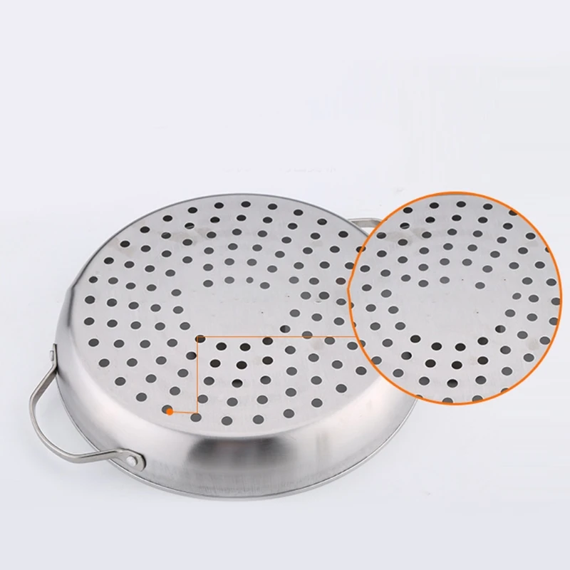 สแตนเลสสตีลเบียร์แนวตั้งไก่ย่าง BBQ Grill Rack Stand ย่างผู้ถือตะกร้าบาร์บีคิวผักย่าง Pan