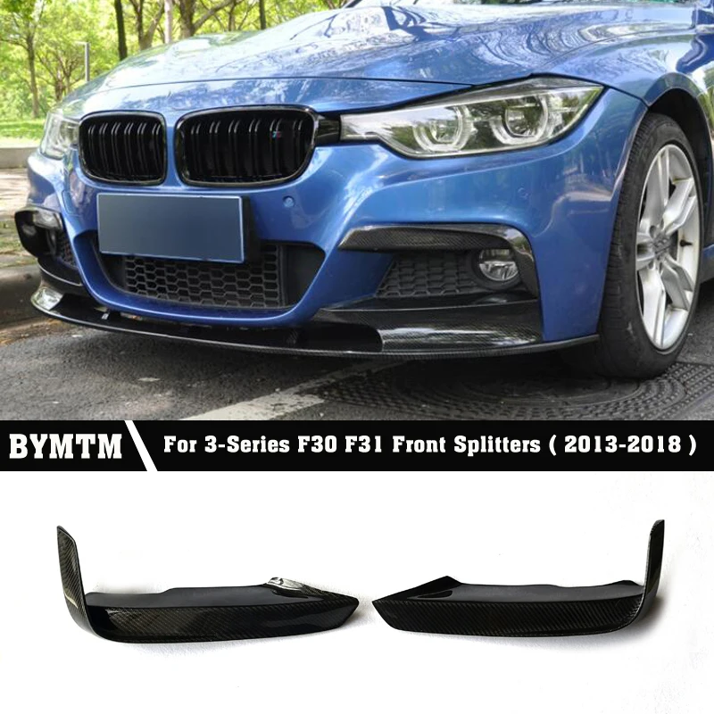 

MAD Style Body Kits Carbon fiber Front Splitters Bumper Lip Aprons Side Spoiler For BMW F30 F31 Mtech