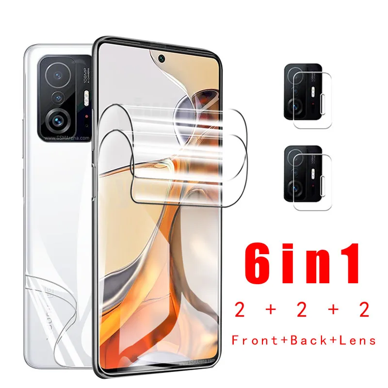 

Hydrogel Film For Xiaomi 11 t pro Camera Tempered Glass Xaomi Mi 11 lite 5g ne Back Film mi11 ultra Screen Protection Soft Flim