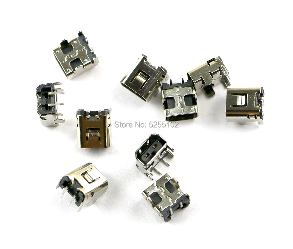 3PCS For WII U Power Charging Jack Socket Power Connector Port Repair for Nintend WiiU Charging Port Socket Gamepad Controller view 4