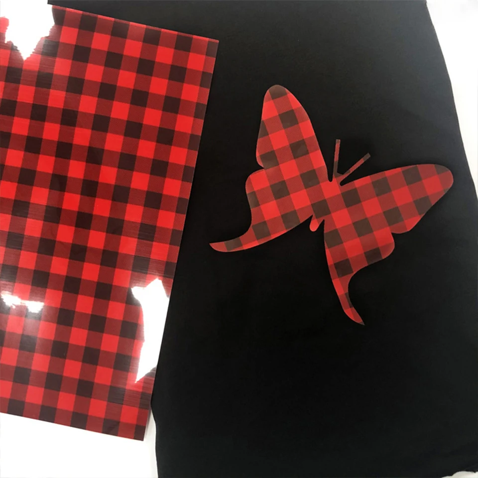 Buffalo Plaid HTV Heat Transfer Vinyl 12