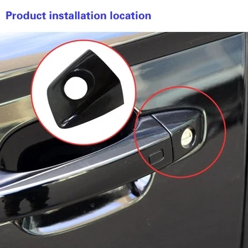 4H1837879 Voor Audi A6 C7 2012-2018 Auto Rijden Buitendeur Handvat Cover Keyhole Kleine Cover Deurgreep Cover