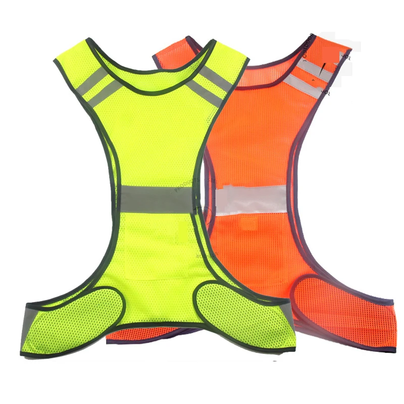 Motorcycle Jacket Reflective Vest LED light Safety High Visibility Chaleco Reflectante Moto Riding Chaleco Motorsiklet Yelek