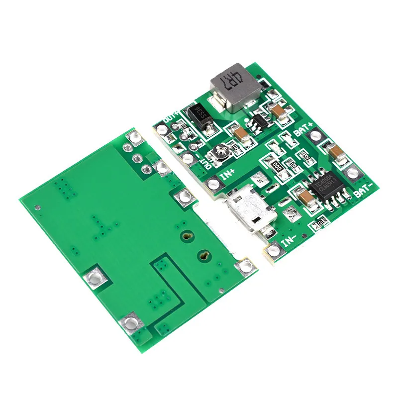NEW Lithium Li-ion 18650 3.7V 4.2V Battery Charger Board DC-DC Step Up Boost Module TP4056 DIY Kit Parts For arduino