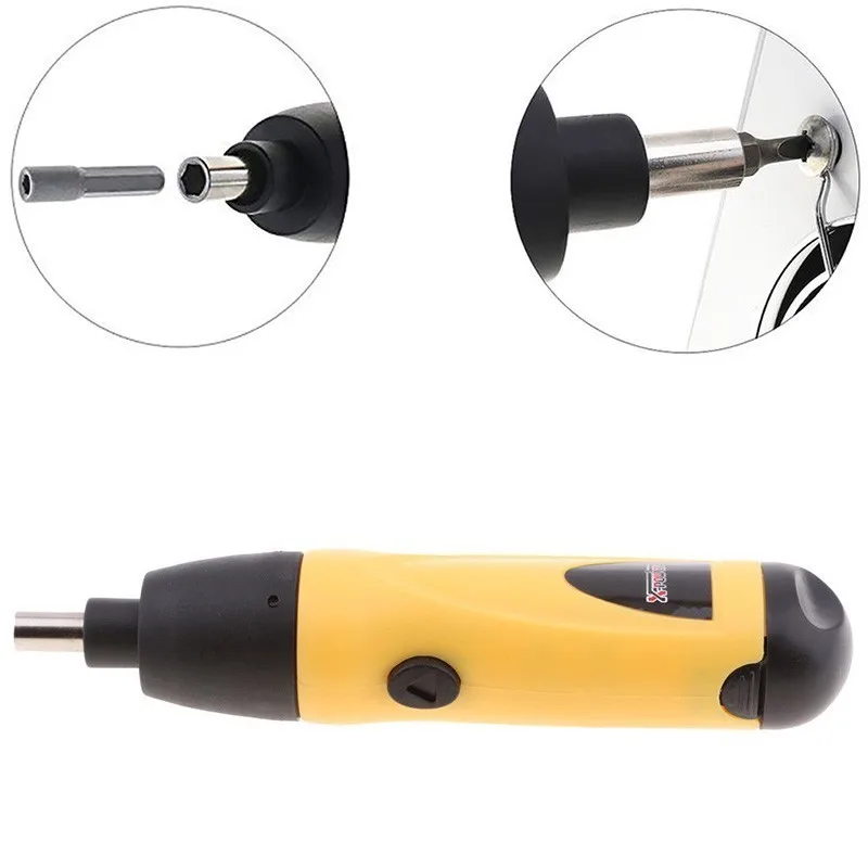 Mini Electric Screwdriver Battery  Operated Cordless Screw Driver Drill Tool Set Bidirectional Switch With 36pcs Screws