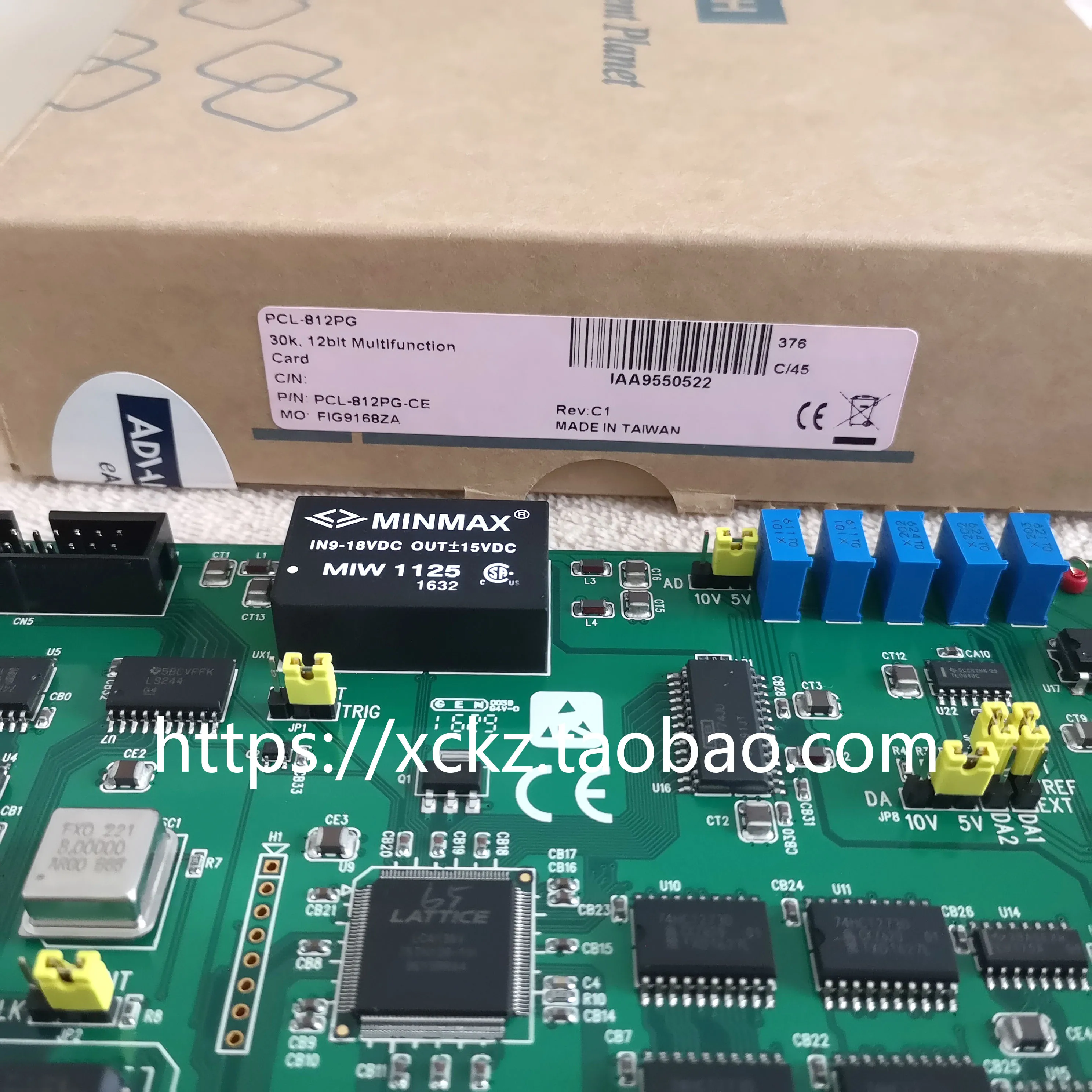 PCL-812PG ISA Bus многофункциональная карта