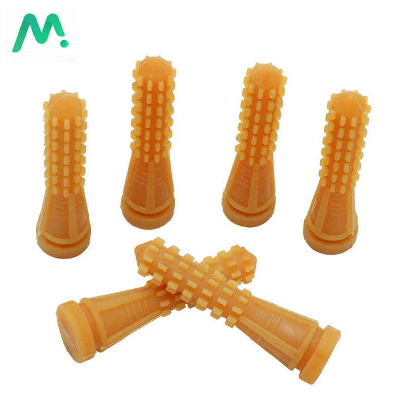 

20Pcs 9.5cm Chicken Duck Quail Rubber Rod Feather Plucking Machine Poultry Plucking Fingers Removal Machine Glue Stick Plucker