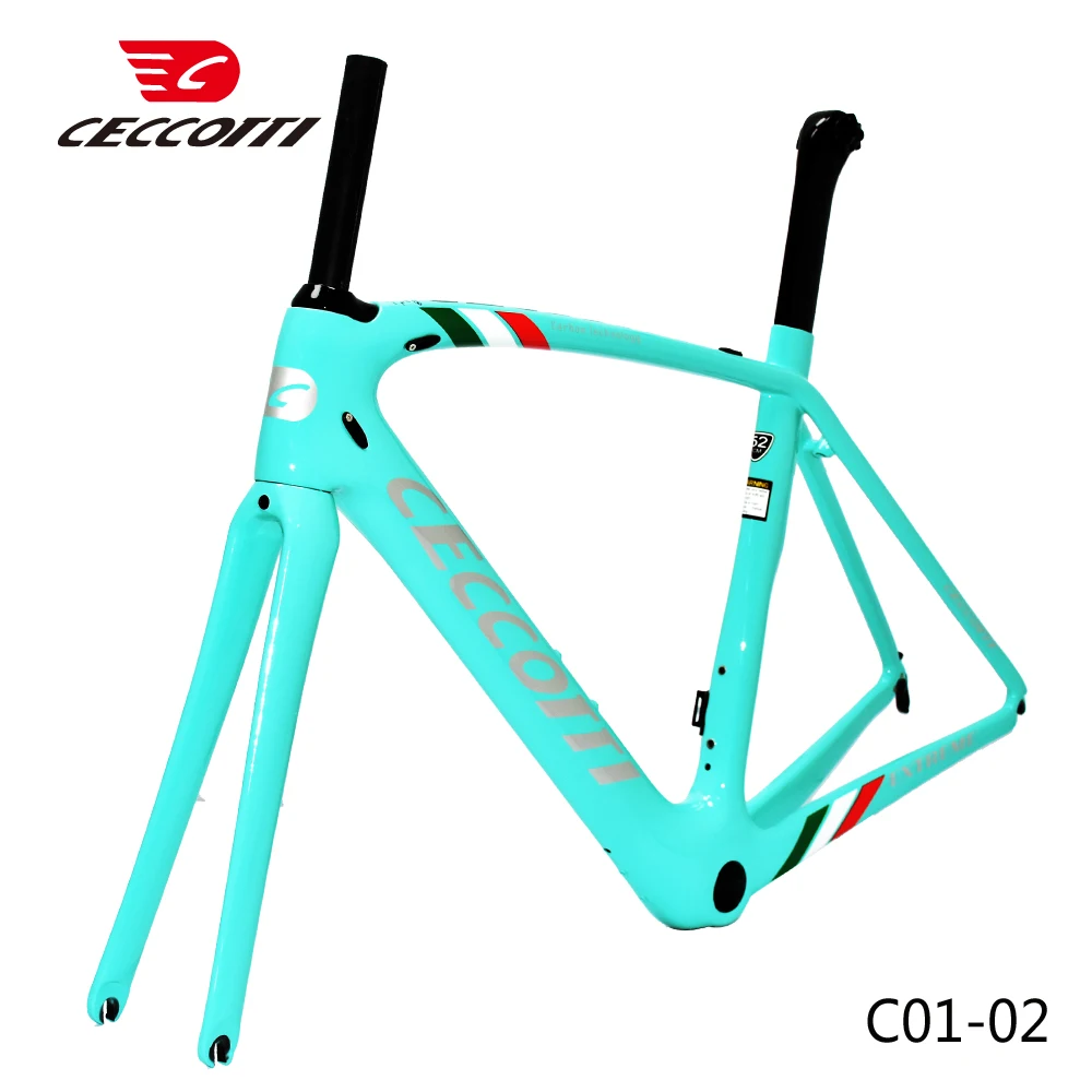 

Toray T1000 Carbon Fiber Road Bike Frame V brake Bicycle Frameset, Most Popular Model, 700C Bicycle frameset