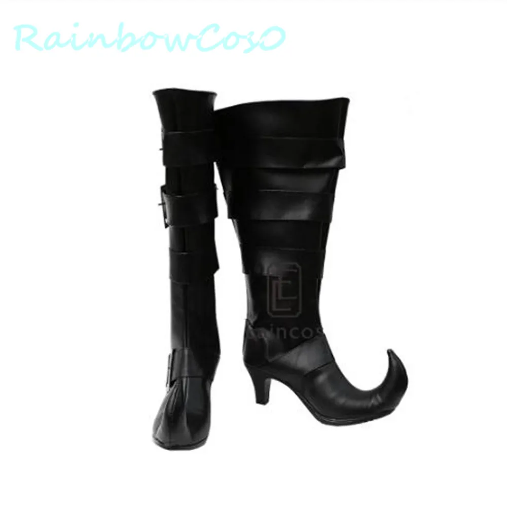 Black Butler Kuroshitsuji Boots Undertaker Boots Cosplay Shoes Game Anime Carnival Party Halloween RainbowCos0 W1336