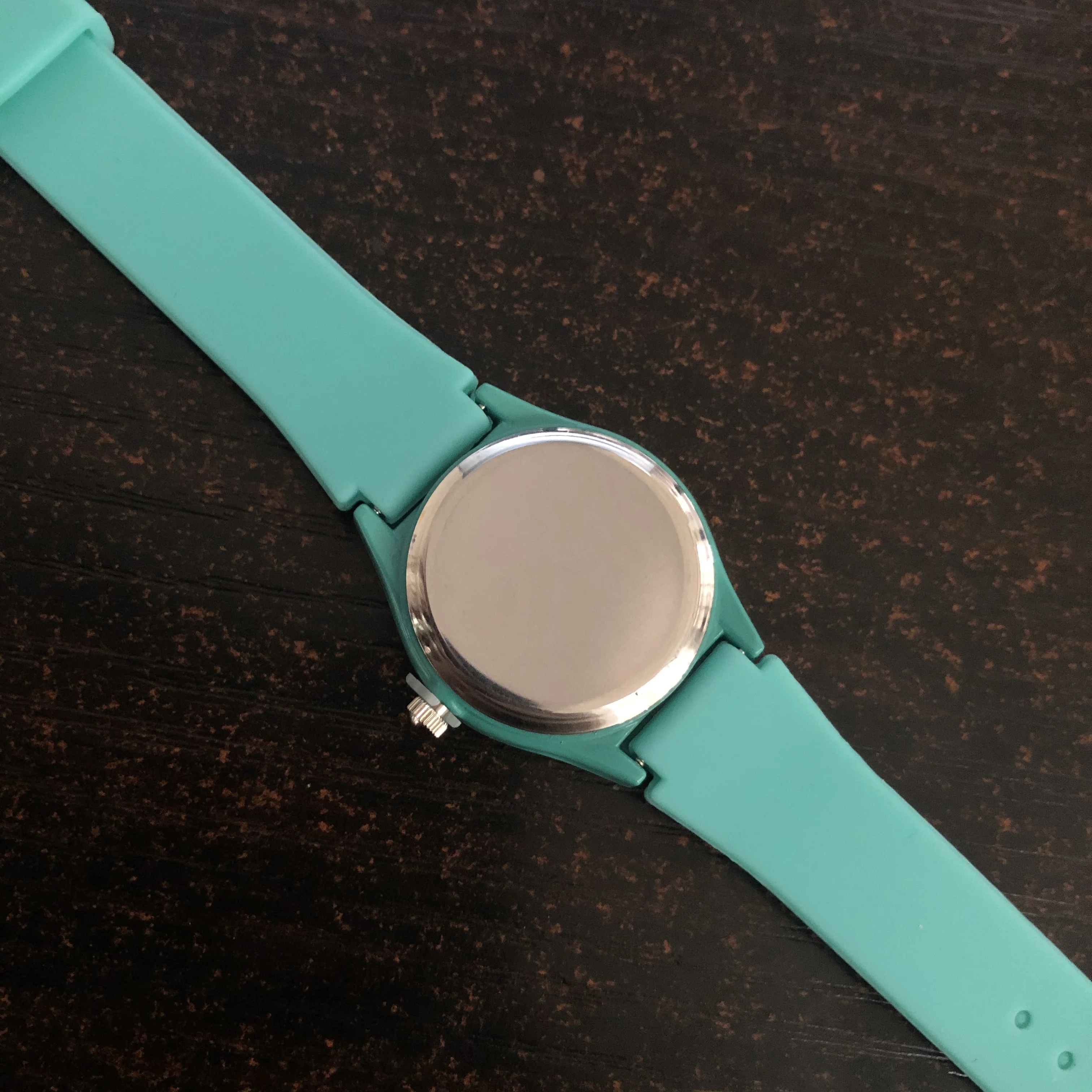 UTHAI-reloj deportivo de cuarzo CQ61 para niños y niñas, cronógrafo de pulsera informal para estudiantes, correa de silicona negra, rosa, nuevo 2020