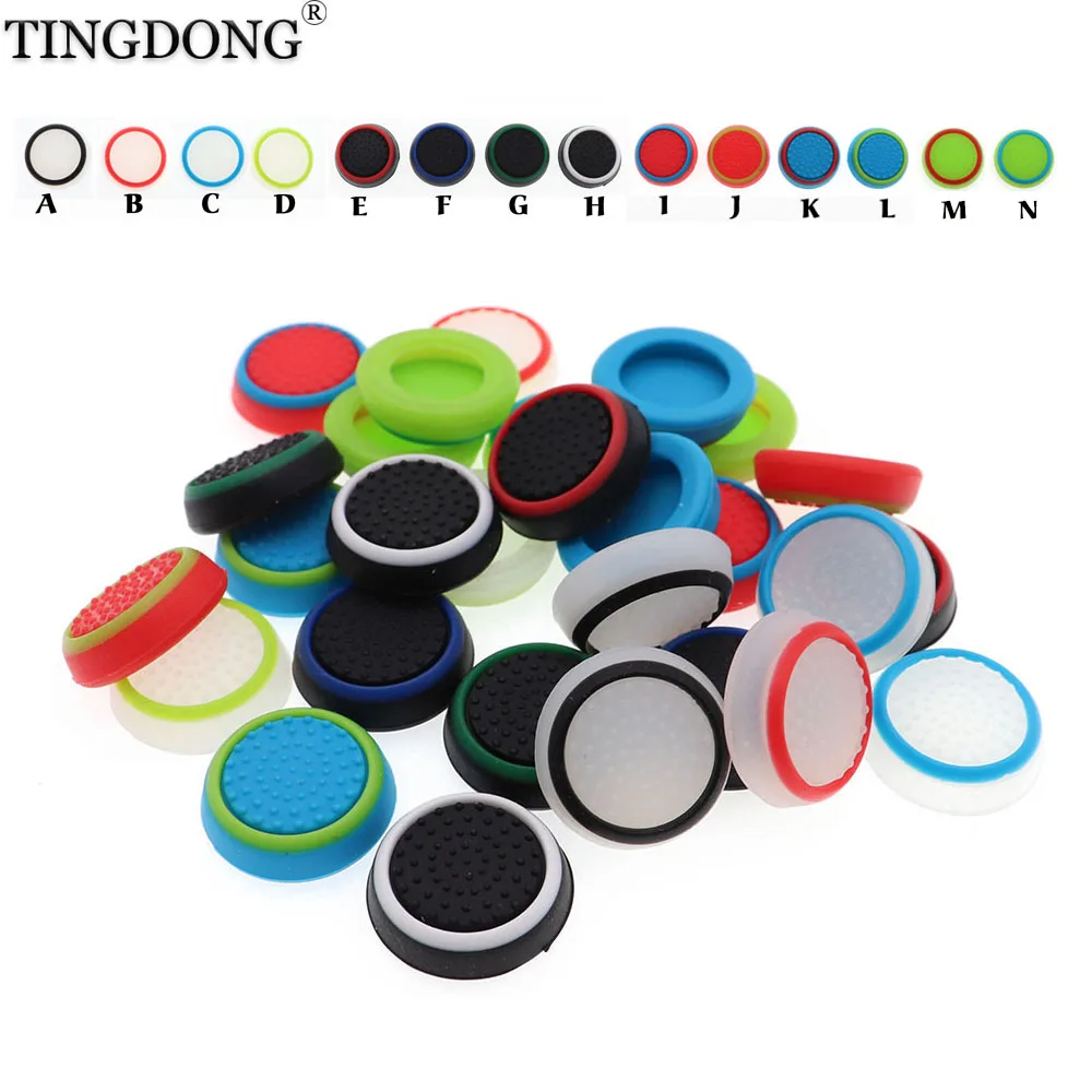 100 PCS for PlayStation 5 4 PS5 PS4 Controller Joystick Analog Thumb Stick Grip Thumbstick Cap Cover Case for Xbox 360