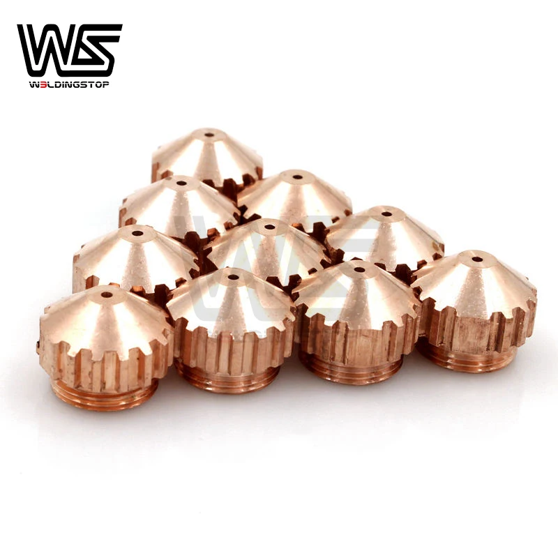 Tocha cortadora de plasma SAF 20/40/100 PLAZCUT NERTAJET 0408-2261 /0408-2262 / 0408-2385 Bico de ponta 1,0 mm / 1,2 mm / 1,6 mm PKG/10