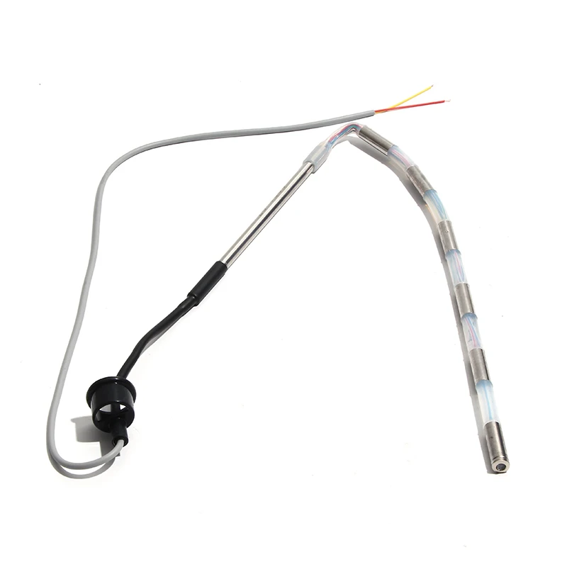 Sensor de nivel de temperatura del agua de silicona de 2 núcleos para controlador de calentador de agua de energía Solar, Cable de la serie de montaje lateral de 50cm