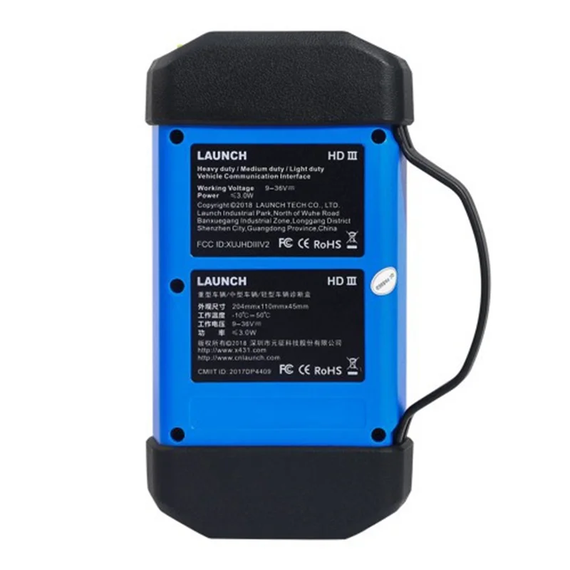 Original Car Diagnostic Tool Launch X431 HD3 Truck