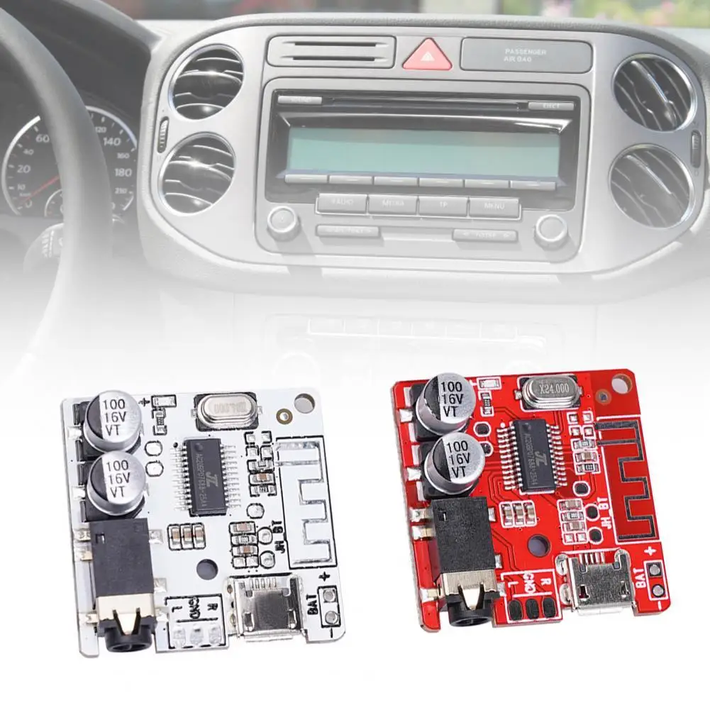 Bluetooth-compatible Audio Receiver Universal Lossless PVC Wireless Stereo MP3 Music Decoder Board for Amplifier Car Electronics