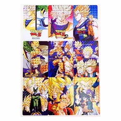 9pcs/set Dragon Ball Z GT Super Saiyan Heroes Battle Card Ultra Instinct Goku Vegeta Game Collection Cards