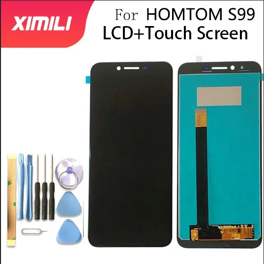 

5.5 inch HOMTOM S99 LCD Display+Touch Screen Digitizer Assembly 100% Original New LCD +Touch Digitizer for s99 +Tools