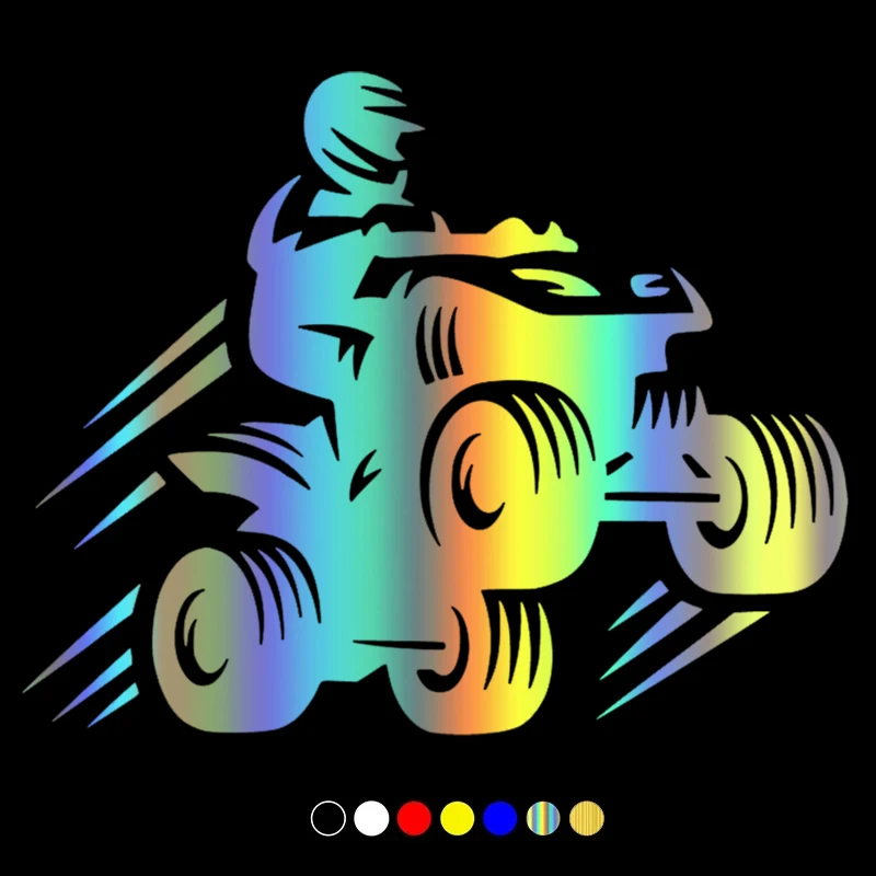 

CS31127# 19x15 cm Die-Cut Vinyl Decal ATV Car Sticker Waterproof Auto Decors on Car Body Bumper Rear Window