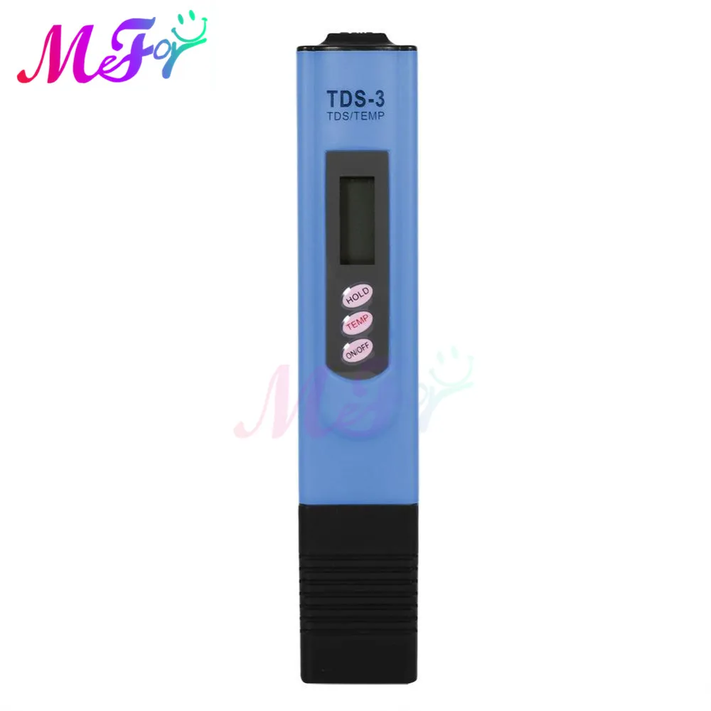 TDS Meter Digital Water Tester 0-9990ppm Drinking Water Quality Analyzer Monitor Filter Rapid Test Aquarium Hydroponics Pools