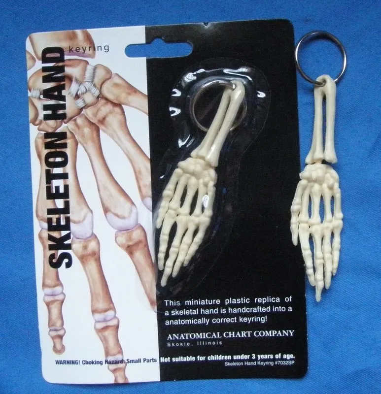 

Palm joints Key Chains human model accessories free shipping