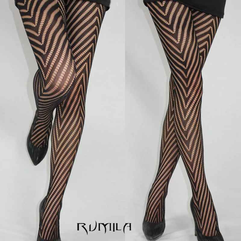 Fashion Womens Lady Girls Black Sexy Fishnet Pattern Jacquard Stockings Pantyhose Tights  skull Woman 1pcs dww40